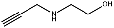 2-(prop-2-yn-1-ylamino)ethan-1-ol Struktur