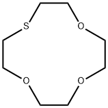 1,4,7-Trioxa-10-thiacyclododecane Struktur