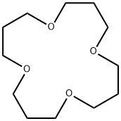 1,5,9,13-Tetraoxacyclohexadecane Struktur