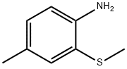 Benzenamine, 4-methyl-2-(methylthio)- Struktur