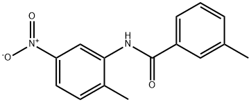 3-methyl-N-(2-methyl-5-nitrophenyl)benzamide Struktur