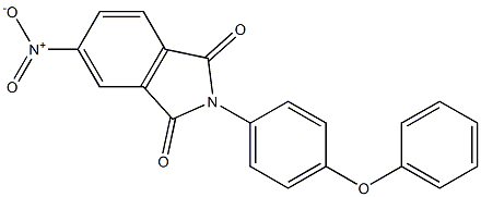 5-nitro-2-(4-phenoxyphenyl)-1H-isoindole-1,3(2H)-dione Struktur