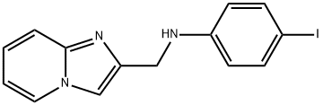 N-{imidazo[1,2-a]pyridin-2-ylmethyl}-4-iodoaniline Struktur