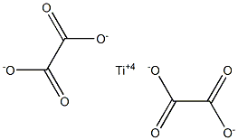 Titanium(4+) oxalate Struktur