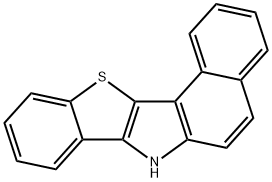 7H-Benzo[e][1]benzothieno[3,2-b]indole Struktur