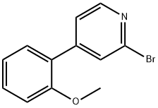 2-Bromo-4-(2-methoxyphenyl)pyridine Struktur