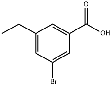 3-Bromo-5-ethylbenzoic acid Struktur