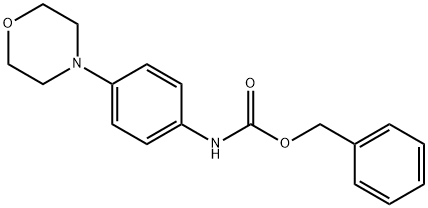 benzyl 4-morpholinophenylcarbamate Struktur