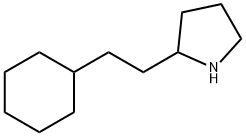 2-(2-cyclohexylethyl)pyrrolidine Struktur