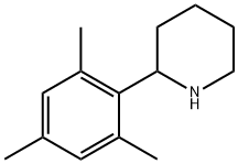 2-(2,4,6-trimethylphenyl)piperidine Struktur