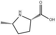 (2S,5S)-5-methylpyrrolidine-2-carboxylic acid Struktur