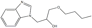 1-(1H-benzimidazol-1-yl)-3-butoxy-2-propanol|