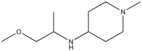 N-(1-methoxypropan-2-yl)-1-methylpiperidin-4-amine Struktur