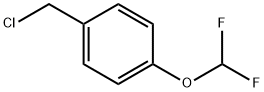 1-(chloromethyl)-4-(difluoromethoxy)benzene Struktur