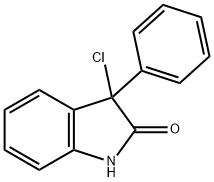 3-chloro-3-phenyl-1,3-dihydroindol-2-one Struktur