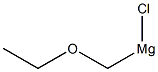 Magnesium, chloro(ethoxymethyl)- Struktur