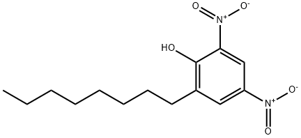 Phenol, 2,4-dinitro-6-octyl- Struktur