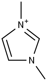 1,3-Dimethyl-1-aza-3-azonia-2,4-cyclopentadiene Struktur