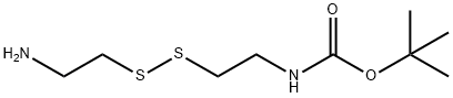 t-Boc-Cystamine Struktur