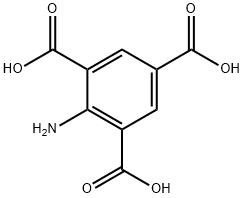 1,3,5-Benzenetricarboxylic acid, 2-amino- Struktur