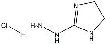 2-hydrazinyl-4,5-dihydro-1H-imidazole hydrochloride Struktur