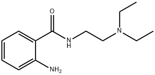 2-amino-N-[2-(diethylamino)ethyl]benzamide Struktur