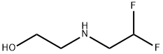 2-[(2,2-difluoroethyl)amino]ethan-1-ol Struktur