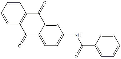 N-(9,10-dioxo-9,10-dihydroanthracen-2-yl)benzamide Struktur