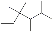 2,3,4,4-Tetramethylhexane. Struktur