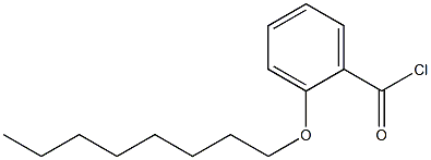 2-(octyloxy)benzoyl chloride Struktur