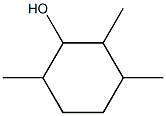 2,3,6-trimethylcyclohexanol Struktur