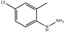 (4-chloro-2-methylphenyl)hydrazine Struktur