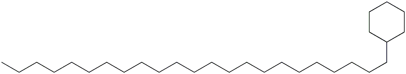 Tricosylcyclohexane. Struktur