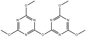 6,6'-oxybis(2,4-dimethoxy-1,3,5-triazine) - Reference Standard Struktur