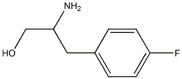 2-amino-3-(4-fluorophenyl)propan-1-ol Struktur