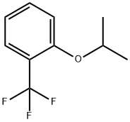 Benzene, 1-(1-methylethoxy)-2-(trifluoromethyl)- Struktur