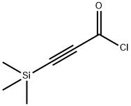 3-(trimethylsilyl)propioloyl chloride Struktur