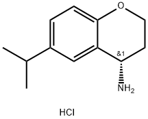 (S)-6-ISOPROPYLCHROMAN-4-AMINE HYDROCHLORIDE Struktur