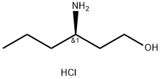 (R)-3-aminohexan-1-ol hydrochloride Structure