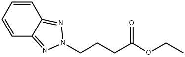 ethyl 4-(2H-benzo[d][1,2,3]triazol-2-yl)butanoate Struktur