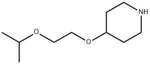 4-(2-isopropoxyethoxy)piperidine Struktur