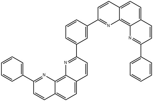 2,2'-(1,3-Phenylene)bis[9-phenyl-1,10-phenanthroline] Struktur