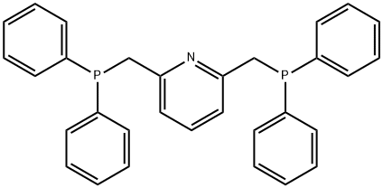 PYRIDINE, 2,6-BIS[(DIPHENYLPHOSPHINO)METHYL]- Struktur