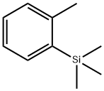 trimethyl(2-methylphenyl)silane Struktur