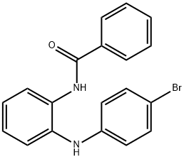 N-(2-((4-bromophenyl)amino)phenyl)benzamide Struktur