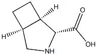 3-Azabicyclo[3.2.0]heptane-2-carboxylic acid, (1a,2a,5a)- Struktur