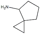 spiro[2.4]heptan-4-amine Struktur