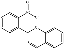 2-[(2-nitrophenyl)methoxy]benzaldehyde Struktur