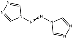 4H-1,2,4-Triazole, 4,4'-(1,2-diazenediyl)bis- Struktur