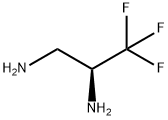 (S)-3,3,3-trifluoropropane-1,2-diamine dihydrochloride Struktur